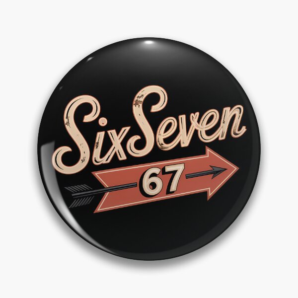 Item preview, Six Seven 67 - Funny Autistic Meme T-Shirt designed and sold by LoFizzy.