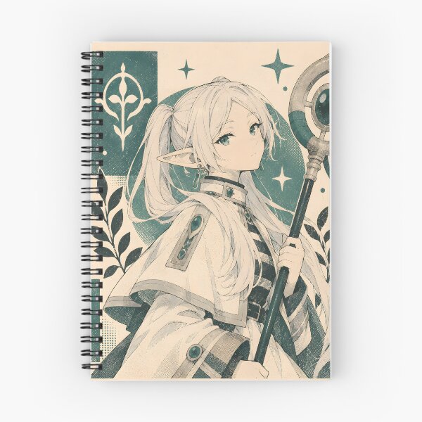 Item preview, Frieren Vintage Poster | Beyond Journey's End Aesthetic Anime Art designed and sold by OrionInkVault.