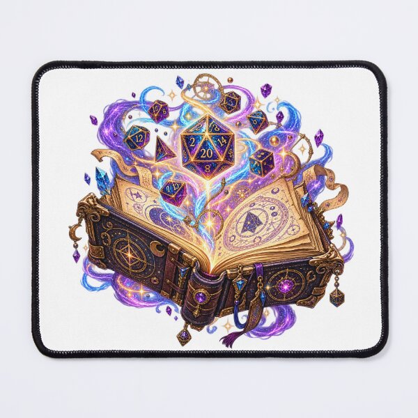 Item preview, The Dice Spellbook dnd designed and sold by ESSClothing.