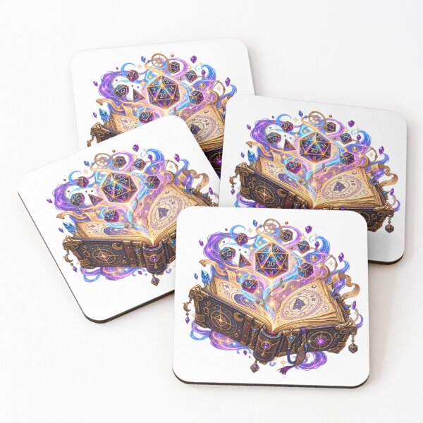 Item preview, The Dice Spellbook dnd designed and sold by ESSClothing.