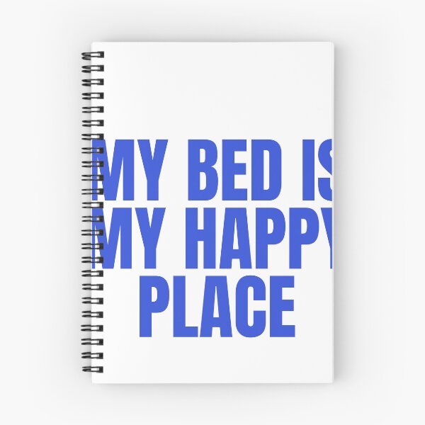 Item preview, My Bed Is My Happy Place designed and sold by JongoMongo.