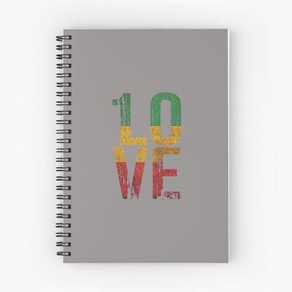 Item preview, Distressed Rasta Color LOVE Vintage Typography-89 designed and sold by AmberBunne.