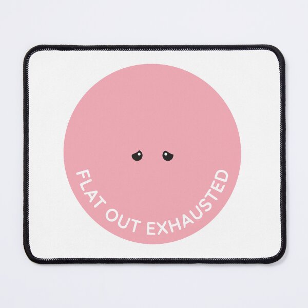 Item preview, Flat Out Exhausted Minimalist Flapjack Octopus designed and sold by Arc2020.
