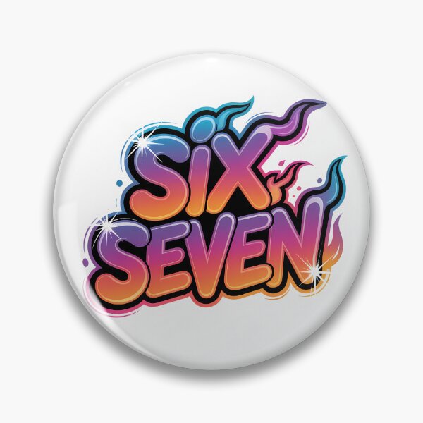Item preview, Six Seven 67 - Funny Autistic Meme T-Shirt designed and sold by LoFizzy.