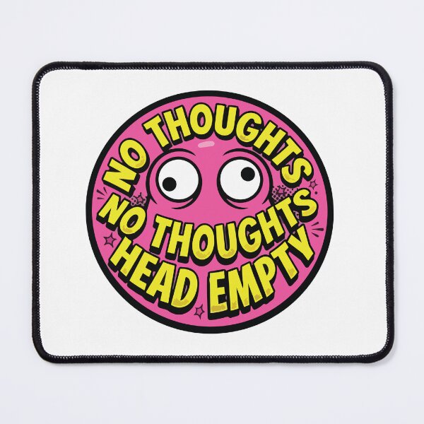 Item preview, No Thoughts Head Empty Pop Art Flapjack Octopus designed and sold by Arc2020.