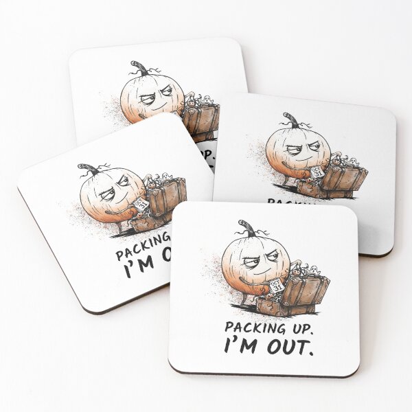 Item preview, Halloween Burnout Pumpkin – Packing Up I’m Out designed and sold by FMproject.