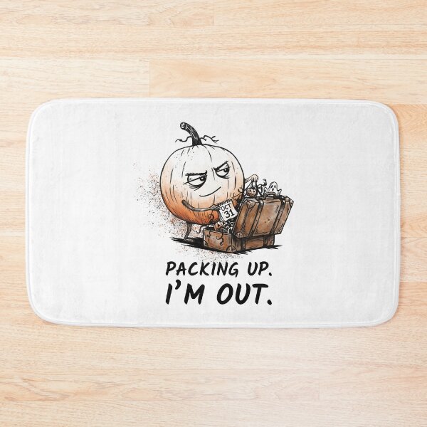 Item preview, Halloween Burnout Pumpkin – Packing Up I’m Out designed and sold by FMproject.