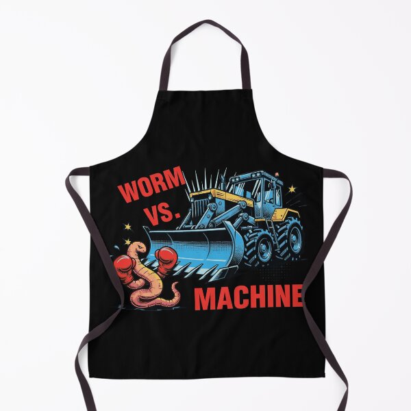 Item preview, Boxing Worm vs Bulldozer Heavy Machine designed and sold by Litely.