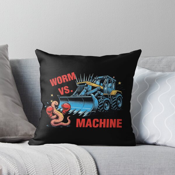 Item preview, Boxing Worm vs Bulldozer Heavy Machine designed and sold by Litely.