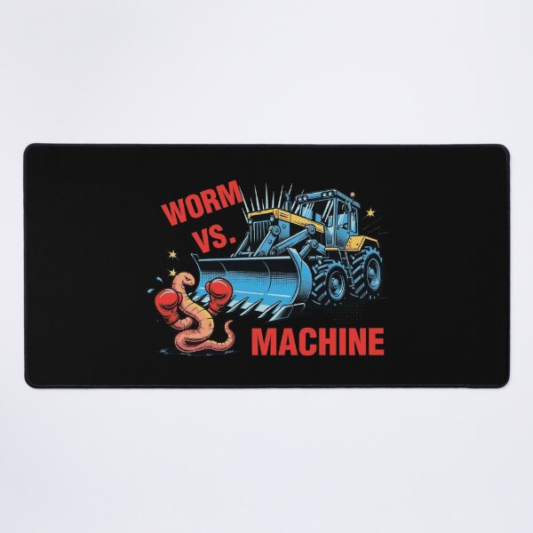Item preview, Boxing Worm vs Bulldozer Heavy Machine designed and sold by Litely.