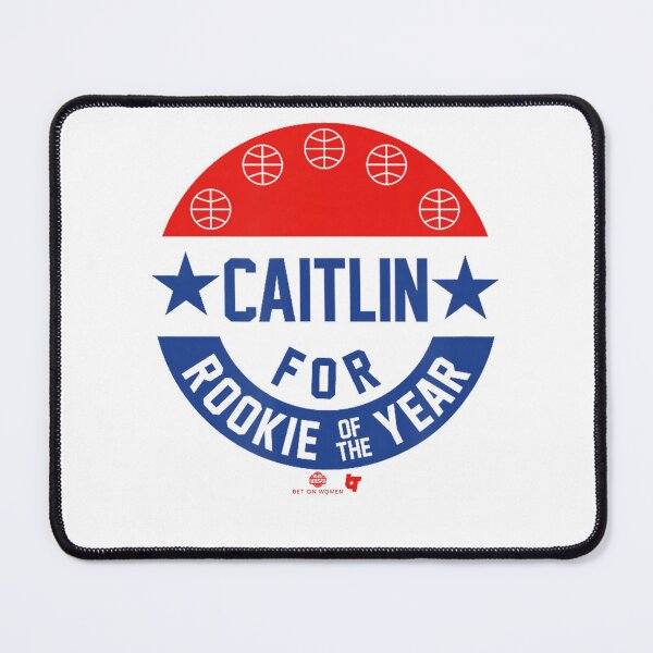 Item preview, Caitlin Clark Rookie Of The Year Basketball Badge designed and sold by lightninlights.