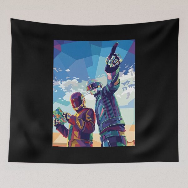 Item preview, Daft Punk Pop Art designed and sold by Kindcorner.