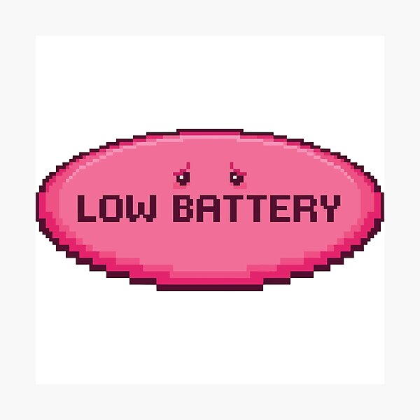 Item preview, Low Battery Pixel Art Flapjack Octopus Gamer designed and sold by Arc2020.