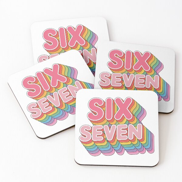 Item preview, Six Seven 67 - Funny Autistic Meme T-Shirt designed and sold by LoFizzy.