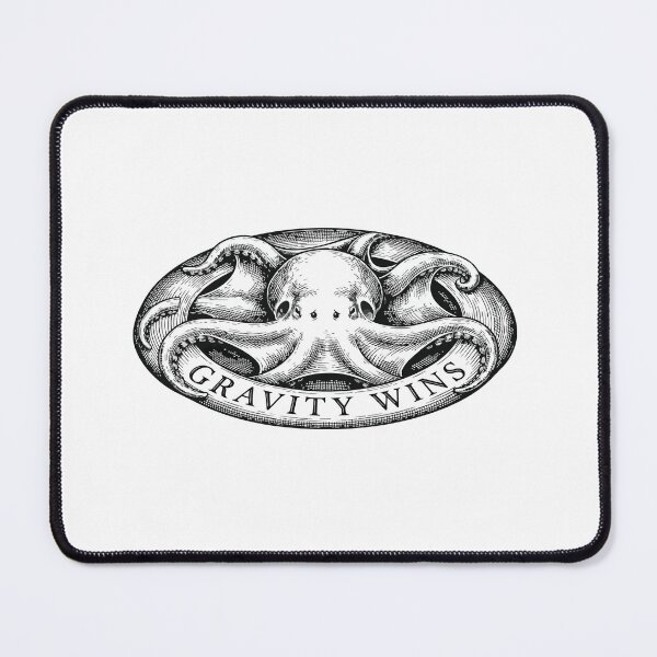 Item preview, Gravity Wins Vintage Etching Flapjack Octopus designed and sold by Arc2020.
