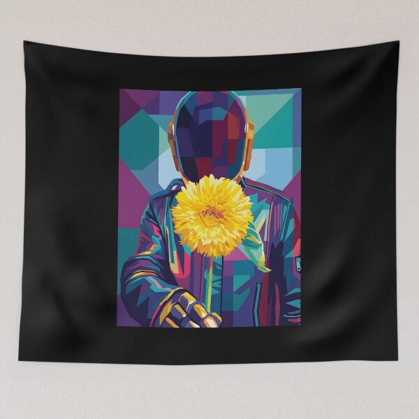 Item preview, Daft Punk Pop Art designed and sold by Kindcorner.