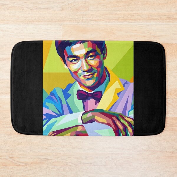 Aperçu de l'œuvre Bruce Lee Pop Art créée et vendue par Kindcorner.