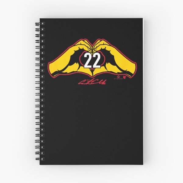 Item preview, Caitlin Clark Heart Hands 22 Basketball Graphic designed and sold by lightninlights.