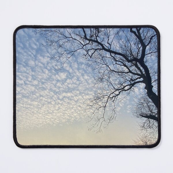 Item preview, Winter Whispers, Bare Branches Against a Mackerel Sky designed and sold by Astute-Artio-Photography.