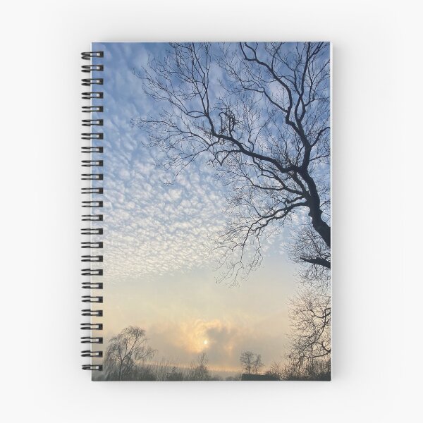 Item preview, Winter Whispers, Bare Branches Against a Mackerel Sky designed and sold by Astute-Artio-Photography.
