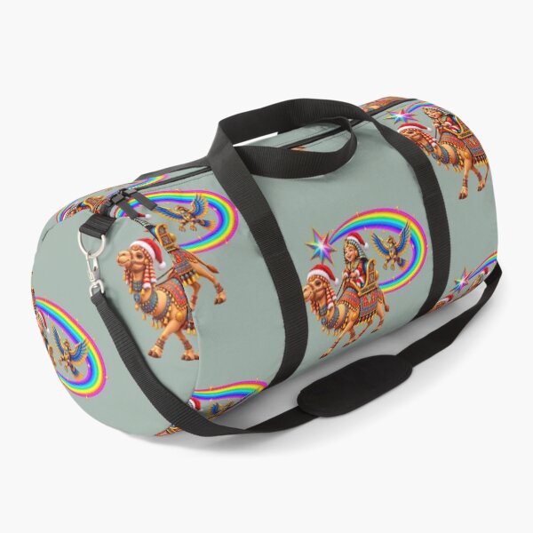 Item preview, The Pharaoh’s Rainbow Christmas Caravan – Egyptian Camel Fantasy designed and sold by NEFERSIGN.