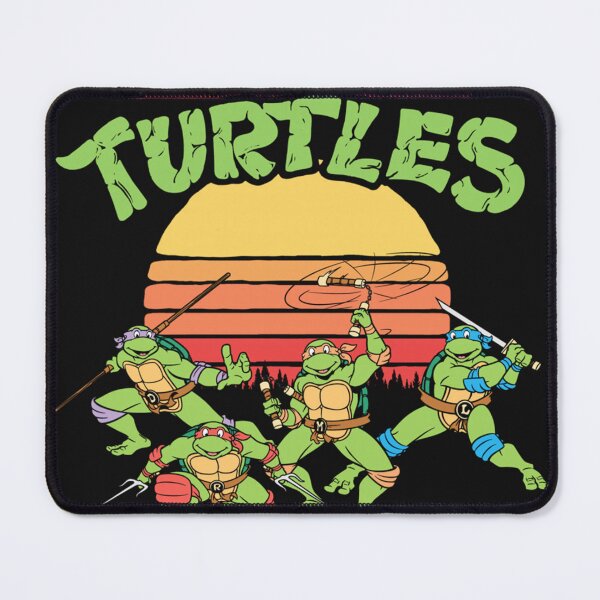 Item preview, Teenage Mut4nt Nlnja TurtIess Retro Logo & Eighties Sunset designed and sold by EulaAustynvlx.
