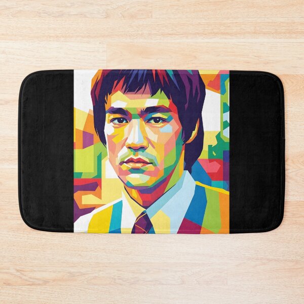Aperçu de l'œuvre Bruce Lee Pop Art créée et vendue par Kindcorner.