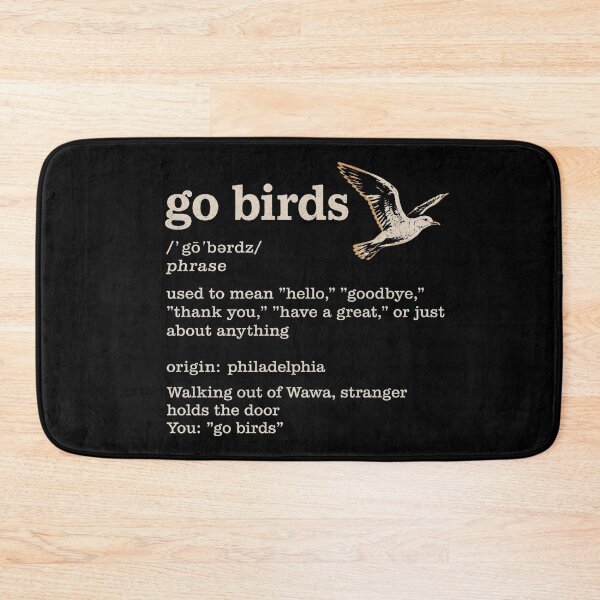 Item preview, Go Birds Vintage Quote designed and sold by EusebiaParro.