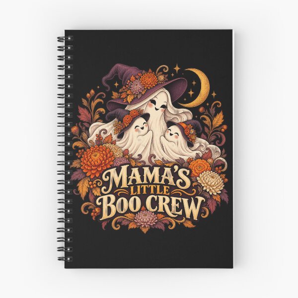 Item preview, Mama's Little Boo Crew Floral Ghost Family designed and sold by ClaSciStore.