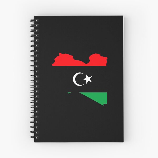 Item preview, Flag Map of Libya designed and sold by DreamBrushy.