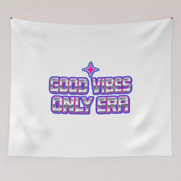 Item preview, Good Vibes Only Era Y2K Chrome designed and sold by Lolik Designs.