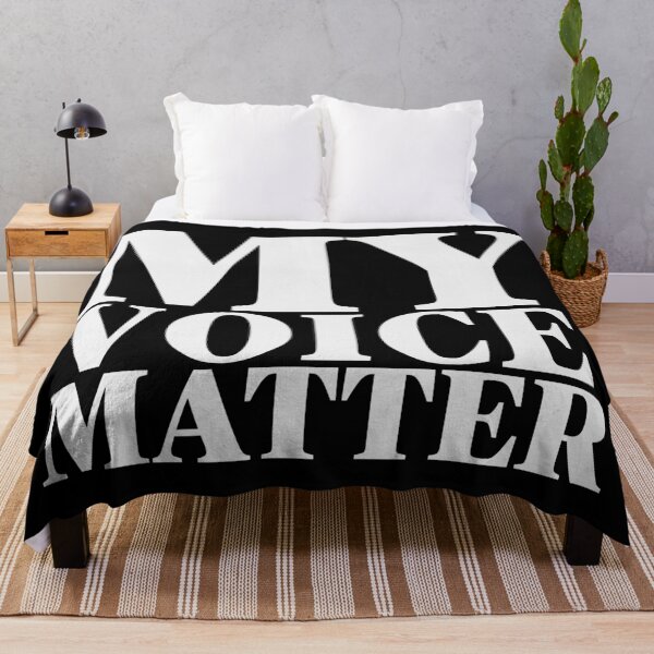 Item preview, My Voice Matters designed and sold by Eagle Eye Roll.