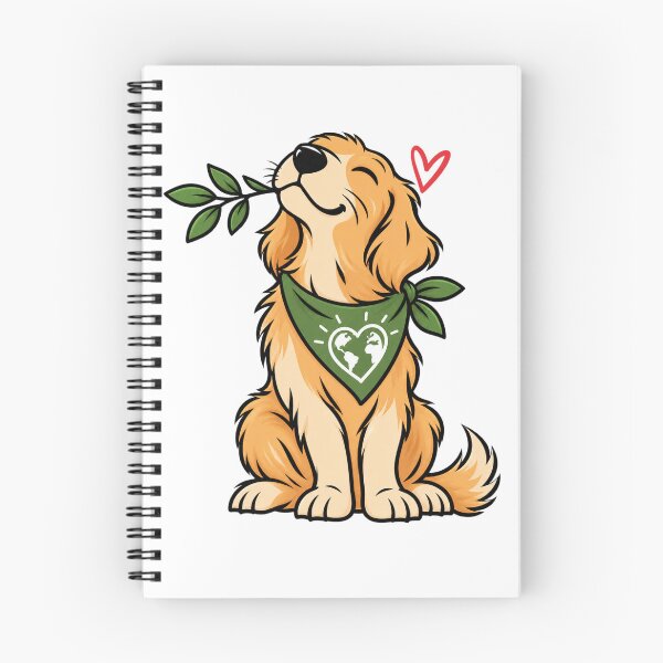 Item preview, Dogs and Social Justice Golden Retriever - Olive Branch Peace Dog Sticker designed and sold by VYBEHAUS.