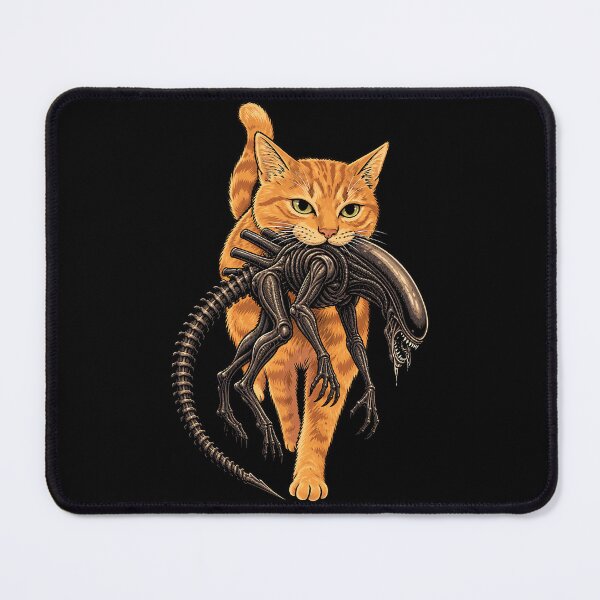 Item preview, Xenomorph Cat designed and sold by thedoodlevault.