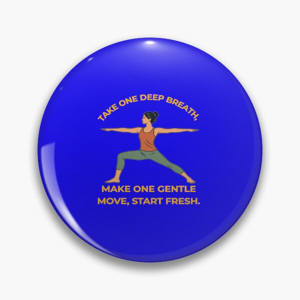 Item preview, One Deep Breath Yoga – Mindfulness & Gentle Movement T-Shirt designed and sold by Pradip basu.
