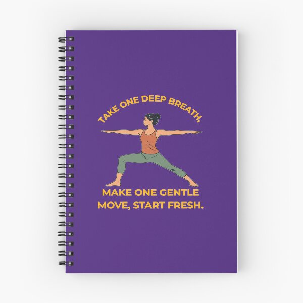 Item preview, One Deep Breath Yoga – Mindfulness & Gentle Movement T-Shirt designed and sold by Pradip basu.