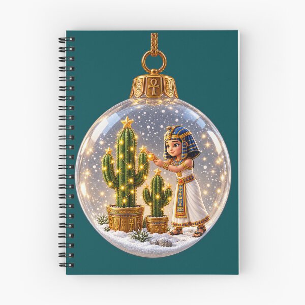 Item preview, The Pharaoh’s Winter Oasis – Egyptian Snow Globe designed and sold by NEFERSIGN.