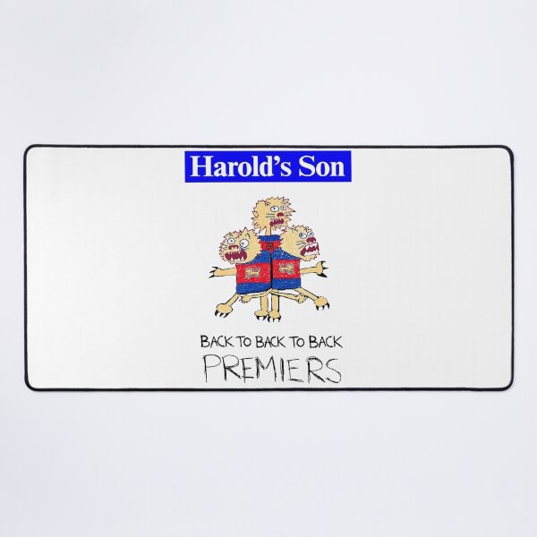 Item preview, Vintage Harold's Son 2026 Premiers - Brisbane Lions Back To Back To Back designed and sold by FredyCarls.