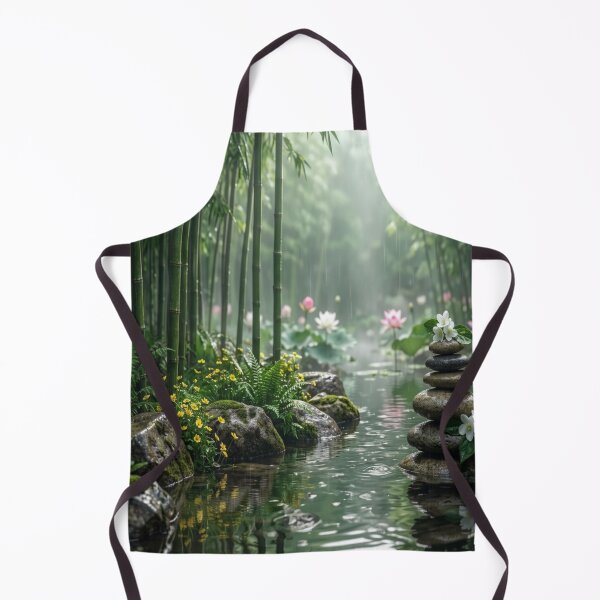 Item preview, Bamboo Reflections - Tranquil Forest Stream designed and sold by nhk999.