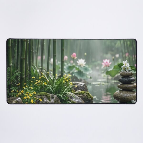 Item preview, Bamboo Reflections - Tranquil Forest Stream designed and sold by nhk999.