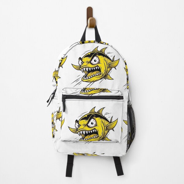 Item preview, Angry Yellow Piranha Cartoon designed and sold by RICAMTP.