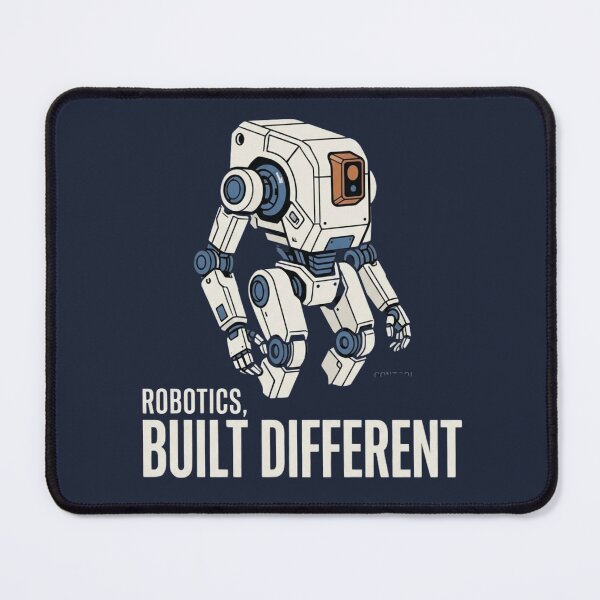 Item preview, Robotics Built Different Engineer Design designed and sold by Amr Darwish Graphic designer.