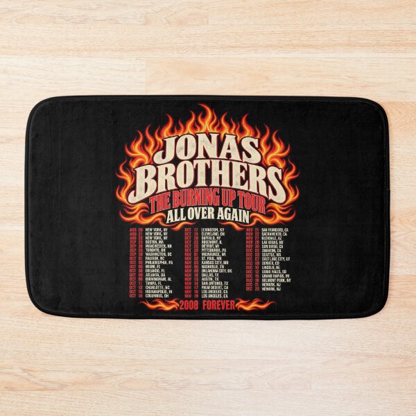 Item preview, Jonas Brothers The Burning Up Tour All Over Again Dates 2008 Forever designed and sold by choudane.
