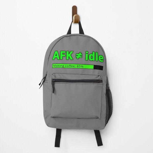 Item preview, AFK (away from keyboard) is not the same as being idle designed and sold by LittleGreyMan2026.