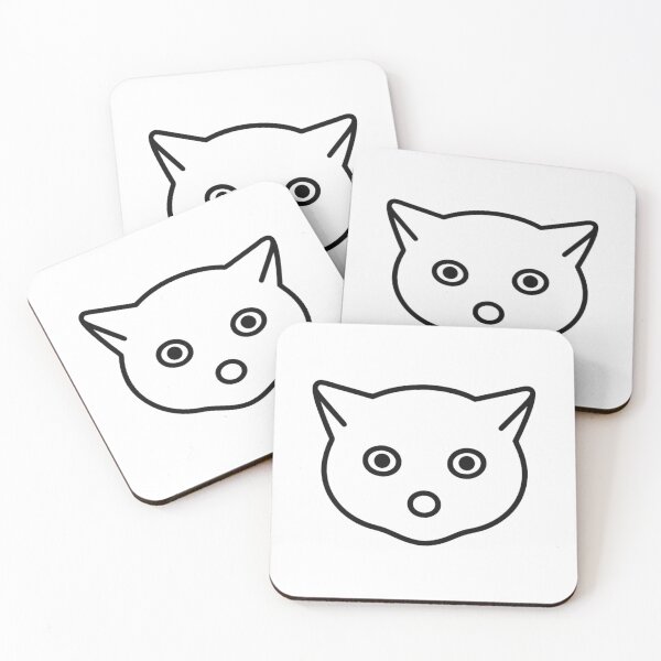 Item preview, Simple Cat Outline Minimalist Feline Design designed and sold by Ikochane.