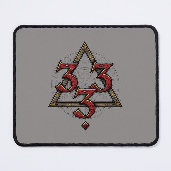 Item preview, Distressed Red Digital 333 Display Graphic-20 designed and sold by AmberBunne.