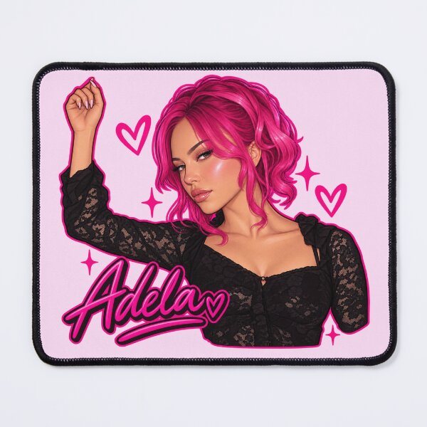 Item preview, Adela Pink Artwork Print designed and sold by btluvs.