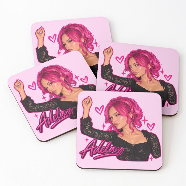 Item preview, Adela Pink Artwork Print designed and sold by btluvs.