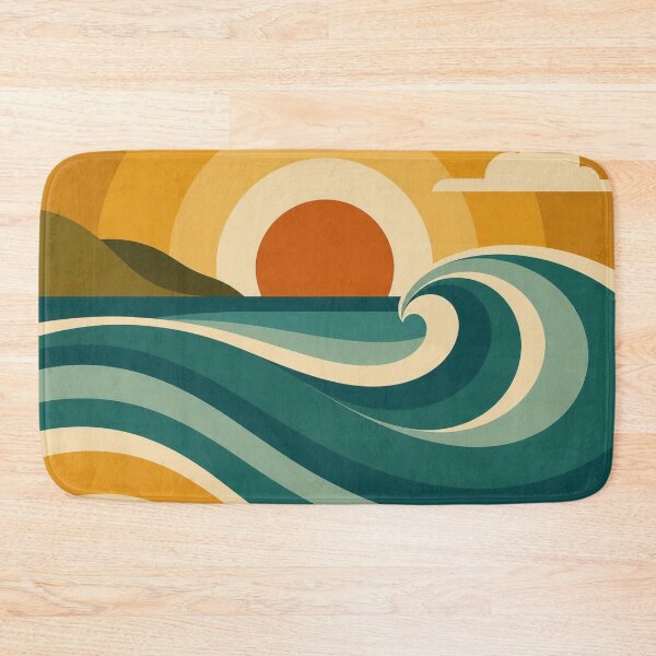 Item preview, Retro Sunset Rainbow Arches Mid Century designed and sold by EpicGear085.