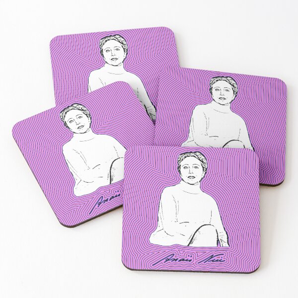 Item preview, Vintage Woman Portrait Pink Optical Lines designed and sold by Jannis-Feldk.